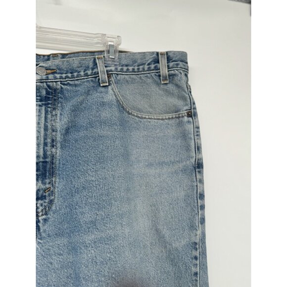 Levis Vintage Mens Straight Leg Relaxed Jeans 42X32 (act 41X32) - Picture 6 of 13